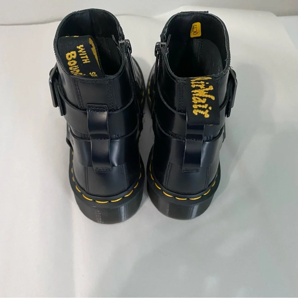 Dr. Martens Black Leather Ankle Boots - Picture 4 of 6